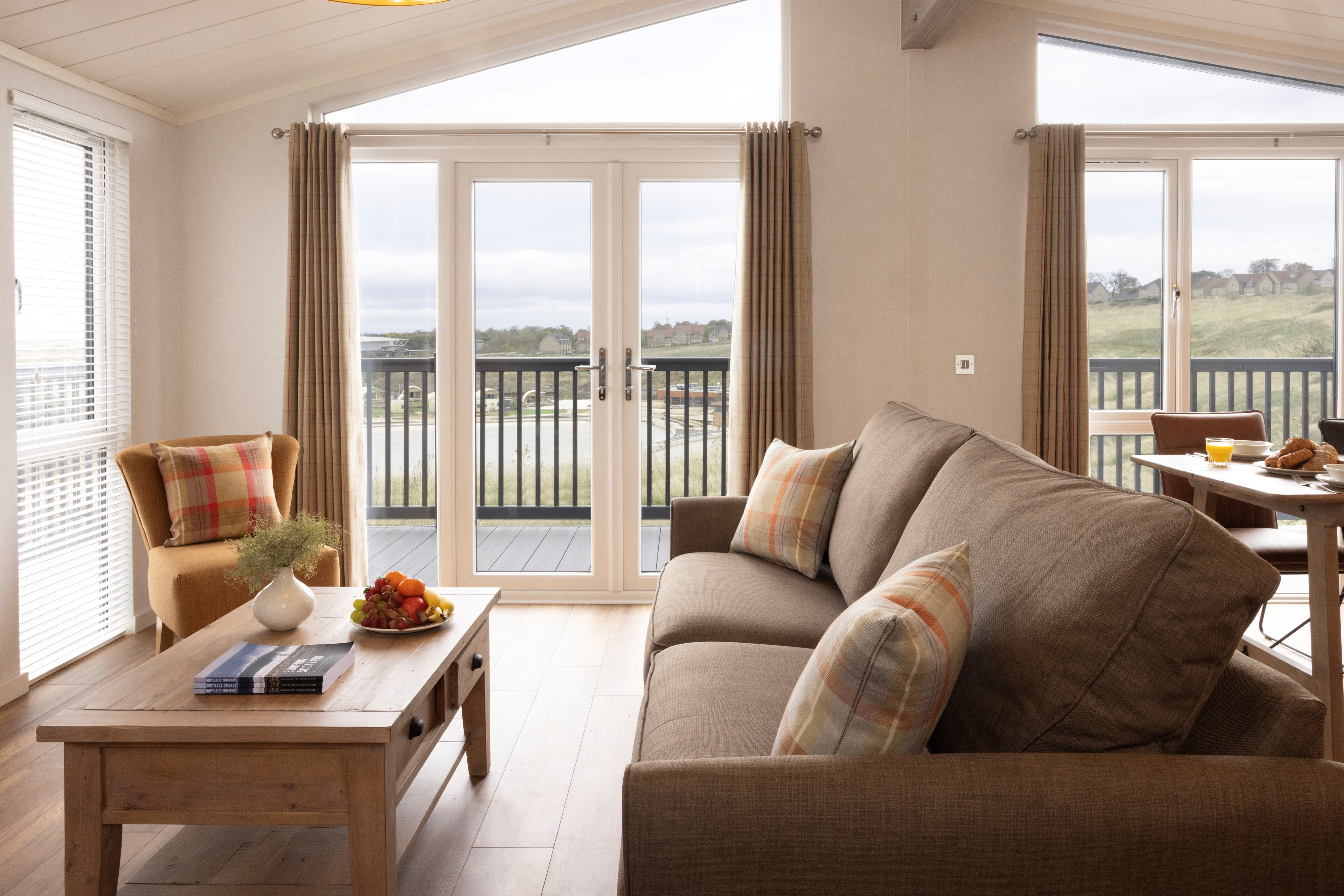 lodge living room view